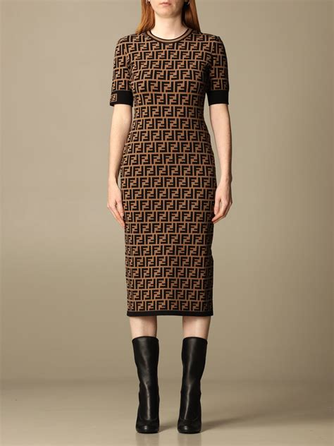 fendi women dress|Fendi sleeve oversized dress.